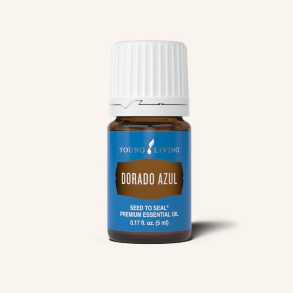 Young Living Dorado Azul Essential Oil Glass Bottle Brand New & Factory Sealed